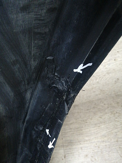 AA045788; Бампер передний; под паркт.; под омыват. (52119-06J20) для Toyota Camry 70 рест. (2021-2024)/БУ; Оригинал; Р2, Удовлетворительное; 