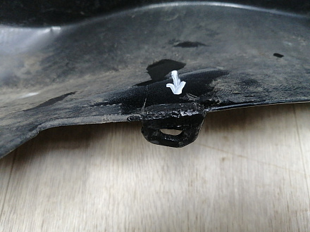 AA045741; Бампер передний; без паркт.; под омыват. (BGV450031) для Mazda 3 BL/БУ; Оригинал; Р1, Мелкий дефект; 