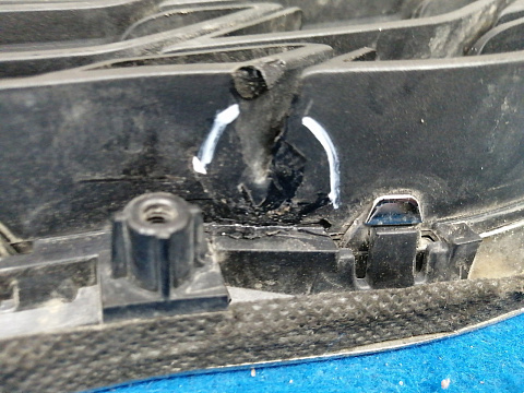 Фотография детали AA034152; Решетка радиатора; под камер. (86350-D4530) для Kia Optima IV рест. (2018- 2020)/БУ; Оригинал; Р1, Мелкий дефект; . Фото номер 18