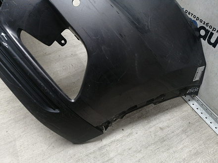 AA045950; Бампер передний; под паркт.; под омыват. (52119-0E220) для Toyota Highlander III (2014 — 2016)/БУ; Оригинал; Р1, Мелкий дефект; 