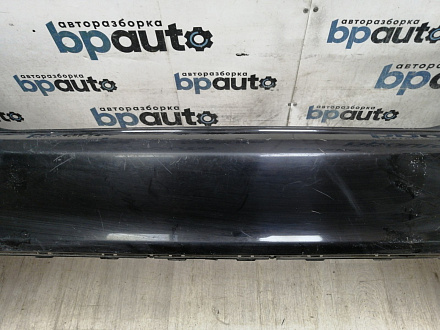 AA046115; Бампер задний; без паркт. (86611-4Y000) для Kia Rio III Sedan (2011- 2015)/БУ; Оригинал; Р1, Мелкий дефект; 