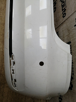 AA032600; Бампер задний; под паркт. (6RU 807 421 D) для Volkswagen Polo V рест. Sedan (2015-2020)/БУ; Оригинал; Р1, Мелкий дефект; 