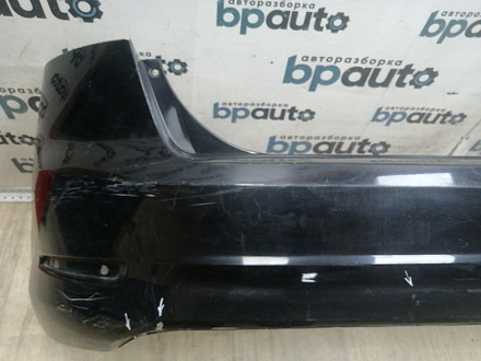 AA046257; Бампер задний; без паркт. (BS71-F17906-A) для Ford Mondeo Sedan IV рест. (2010- 2014)/БУ; Оригинал; Р1, Мелкий дефект; 