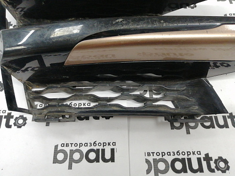 Фотография детали AA045547; Решетка переднего бампера левая (J8A2-17E852-AB) для Land Rover Range Rover Velar L560 (2017 - 2023)/БУ; Оригинал; Р1, Мелкий дефект; . Фото номер 5