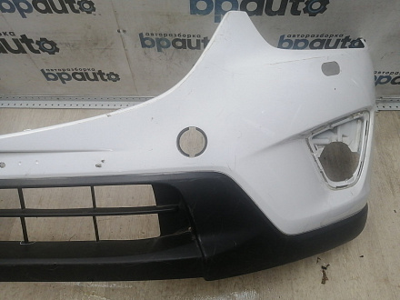 AA045757; Бампер передний; без паркт.; под омыват. (KD45-50031) для Mazda CX-5/БУ; Оригинал; Р1, Мелкий дефект; 