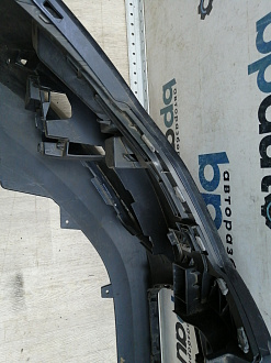 AA045631; Бампер передний; под паркт.; под омыват. (4G0 807 437) для Audi A6 C7/БУ; Оригинал; Р1, Мелкий дефект; 