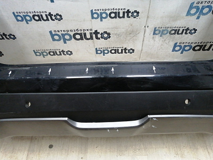 AA045477; Бампер задний; под паркт. (86611-M0000) для Hyundai Creta I (2016-2021)/БУ; Оригинал; Р2, Удовлетворительное; 