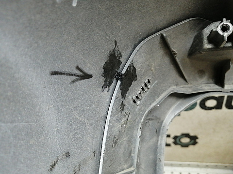 Фотография детали AA045834; Бампер передний; без паркт.; без омыват. (6400J511ZZ) для Mitsubishi Pajero Sport III рест. (2019-н.в.)/БУ; Оригинал; Р2, Удовлетворительное; . Фото номер 31