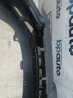 AA045719; Бампер передний; без паркт.; без омыват. (2K5807221A) для Volkswagen Caddy III рест. (2010-2015)/БУ; Оригинал; Р1, Мелкий дефект; 