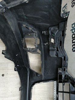 BA000164; Бампер передний; под паркт.; под омыват. (4G0 807 437) для Audi A6 C7/БУ; Оригинал; Р1, Мелкий дефект; 