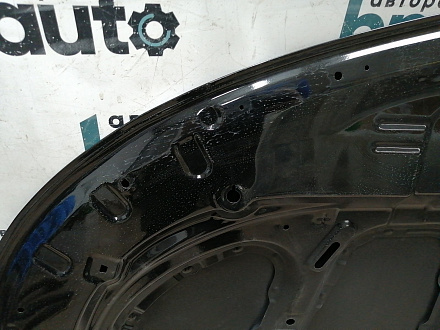 AA044285; Капот (66400-4Y000) для Kia Rio/Нов с деф; Неоригинал; Р1, Мелкий дефект; Черный (MZH)