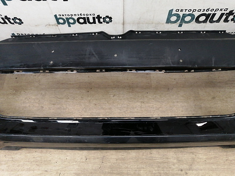 Фотография детали AA038489; Бампер передний; без паркт.; под омыват. (7P6807221B) для Volkswagen Touareg II (2010-2014)/БУ; Оригинал; Р1, Мелкий дефект; . Фото номер 4