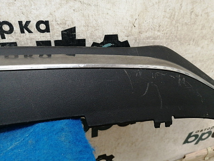 AA034212; Накладка на нижнюю часть переднего бампера (52711-42040) для Toyota Rav4 40 (2013 — 2015)/БУ; Оригинал; Р1, Мелкий дефект; 