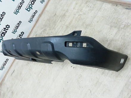 BA000040; Бампер задний; под паркт. (71501-SWA-ZZ000) для Honda CR-V III (2006-2009)/БУ; Оригинал; Р1, Мелкий дефект; 