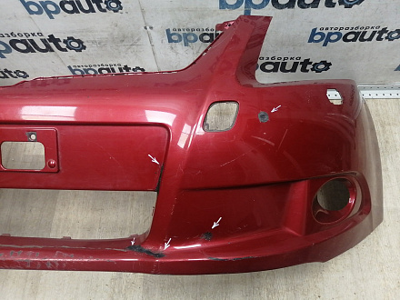 BA000181; Бампер передний; без паркт.; под омыват. (52119-05190) для Toyota Avensis/БУ; Оригинал; Р2, Удовлетворительное; 