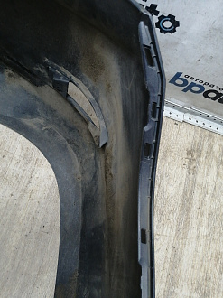 AA045609; Бампер задний; без паркт. (86611-4L000) для Hyundai/БУ; Оригинал; Р1, Мелкий дефект; 