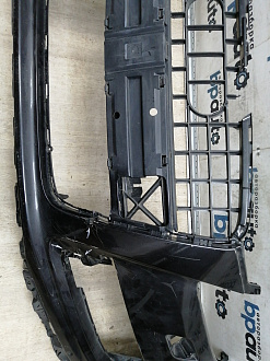 AA045531; Бампер передний; под паркт.; под омыват. (4L0 807 437 H) для Audi Q7 I рест. (2010-2015)/БУ; Оригинал; Р1, Мелкий дефект; 