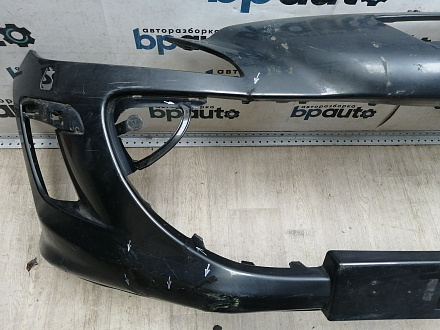 AA045936; Бампер передний; без паркт.; под омыват. (9680484677) для Peugeot 308 I (2008-2011)/БУ; Оригинал; Р2, Удовлетворительное; 