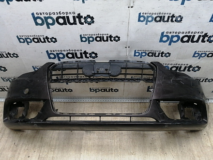 AA045621; Бампер передний; под паркт.; под омыват. (8T0 807 437 AD) для Audi A5/БУ; Оригинал; Р1, Мелкий дефект; 