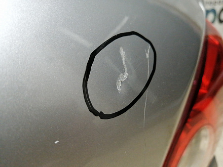 AA045349; Крышка багажника; под камер. (K0100BR0MA) для Nissan Qashqai/БУ; Оригинал; Р2, Удовлетворительное; 