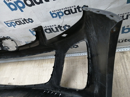 AA045767; Бампер передний; без паркт.; под омыват. (EH44-50031) для Mazda CX-7 I рест. (2009-2012)/БУ; Оригинал; Р1, Мелкий дефект; 