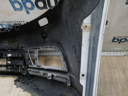AA045037; Бампер передний; под паркт.; под омыват. (5СU807221A) для Volkswagen Jetta VI рест. (2015-2018)/БУ; Оригинал; Р1, Мелкий дефект; 