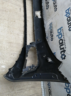 AA045885; Бампер передний; под паркт.; под омыват. (3C8807221F) для Volkswagen Passat CC рест. (2012-2017)/БУ; Оригинал; Р1, Мелкий дефект; 