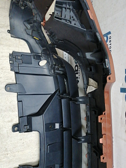 AA045867; Бампер передний; под паркт.; под омыват. (HY32-17F003-AAW) для Land Rover Discovery V L462 (2017 - 2020)/БУ; Оригинал; Р1, Мелкий дефект; 