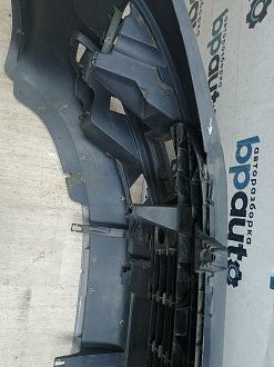 AA045717; Бампер передний; без паркт.; без омыват. (7E0807221) для Volkswagen/БУ; Оригинал; Р1, Мелкий дефект; 