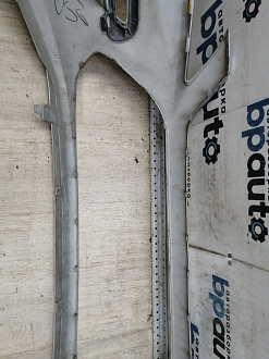 AA046125; Бампер передний; без паркт.; без омыват. (BS71-17757-A) для Ford Mondeo/БУ; Оригинал; Р1, Мелкий дефект; 