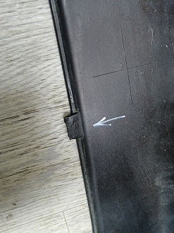 AA045598; Бампер передний; под паркт.; под омыват. (8K0 807 437 AC) для Audi A4 B8/БУ; Оригинал; Р1, Мелкий дефект; 