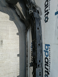 BA000167; Бампер передний; под паркт.; под омыват. (4G0 807 437) для Audi A6 C7/БУ; Оригинал; Р1, Мелкий дефект; 