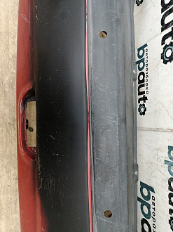 AA040262; Бампер задний; под паркт. (86611-1C310) для Hyundai Getz рест. (2005-2011)/БУ; Оригинал; Р1, Мелкий дефект; 