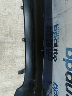 BA000211; Бампер задний; без паркт. (52159-02400) для Toyota Auris I (2007- 2010)/БУ; Оригинал; Р1, Мелкий дефект; 