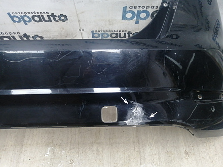 BA000237; Бампер задний; под паркт. (BS71-F17906-A) для Ford Mondeo Sedan IV рест. (2010- 2014)/БУ; Оригинал; Р1, Мелкий дефект; 