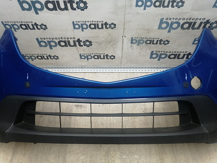 AA045774; Бампер передний; без паркт.; под омыват. (KD45-50031) для Mazda CX-5/БУ; Оригинал; Р1, Мелкий дефект; 