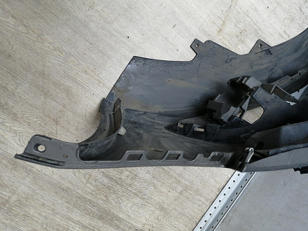 BA000167; Бампер передний; под паркт.; под омыват. (4G0 807 437) для Audi A6 C7/БУ; Оригинал; Р1, Мелкий дефект; 