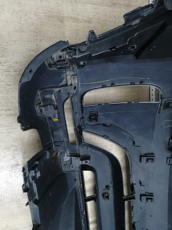 AA045866; Бампер передний; под паркт.; под омыват. (HY32-17F003-AAW) для Land Rover Discovery V L462 (2017 - 2020)/БУ; Оригинал; Р1, Мелкий дефект; 