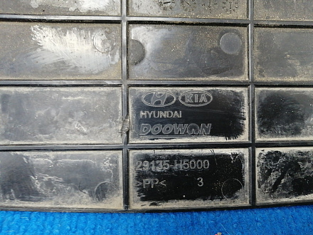 AA024044; Дефлектор радиатора верхний, направляющая возд. потока (29135-H5000) для Hyundai Solaris/БУ; Оригинал; Р0, Хорошее; 