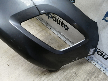 AA044863; Бампер передний; без паркт.; без омыват. (9674576177) для Peugeot 308 I рест. (2011-2015)/БУ; Оригинал; Р2, Удовлетворительное; 