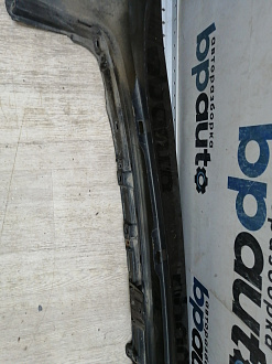 AA044862; Бампер задний; без паркт. (6410D125) для Mitsubishi Pajero Sport III (2015-2020)/БУ; Оригинал; Р1, Мелкий дефект; 