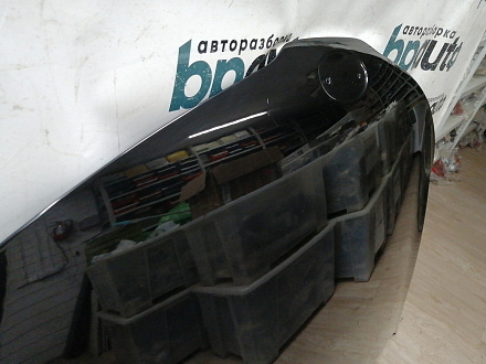 AA044285; Капот (66400-4Y000) для Kia Rio/Нов с деф; Неоригинал; Р1, Мелкий дефект; Черный (MZH)