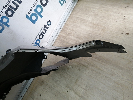 AA044796; Бампер передний; без паркт.; под омыват. (52119-0R180) для Toyota Rav4 40 рест. (2015 — 2019)/БУ; Оригинал; Р1, Мелкий дефект; 