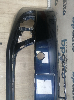 AA045978; Бампер передний; без паркт.; под омыват. (5K0807221) для Volkswagen Golf/БУ; Оригинал; Р1, Мелкий дефект; 