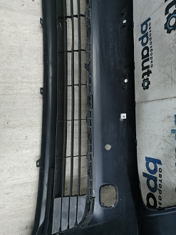 AA045947; Бампер передний; под паркт.; под омыват. (52119-0E220) для Toyota Highlander III (2014 — 2016)/БУ; Оригинал; Р1, Мелкий дефект; 