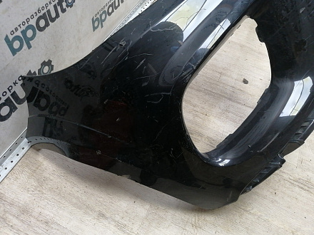 AA046095; Бампер передний; под паркт.; без омыват. (A1668851800) для Mercedes-Benz GLS-klasse I (X166) (2015-2019)/БУ; Оригинал; Р1, Мелкий дефект; 