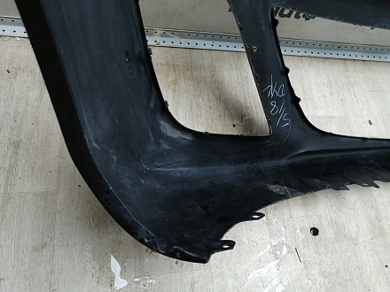 AA045769; Бампер передний; без паркт.; под омыват. (EH44-50031) для Mazda CX-7 I рест. (2009-2012)/БУ; Оригинал; Р1, Мелкий дефект; 