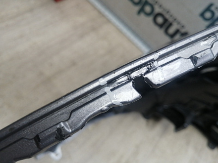 AA045790; Бампер передний; под паркт.; под омыват. (52119-06J20) для Toyota Camry 70 рест. (2021-2024)/БУ; Оригинал; Р2, Удовлетворительное; 