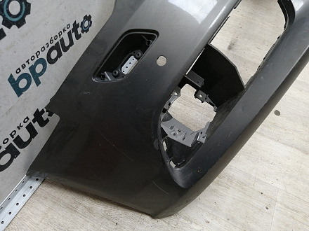 BA000167; Бампер передний; под паркт.; под омыват. (4G0 807 437) для Audi A6 C7/БУ; Оригинал; Р1, Мелкий дефект; 