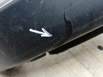 AA045827; Бампер передний; под паркт.; под омыват. (KD45-50031) для Mazda CX-5/БУ; Оригинал; Р1, Мелкий дефект; 